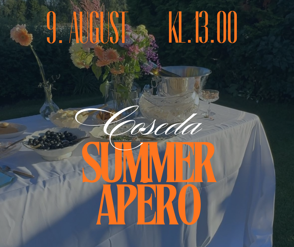 COSEDA SOMMER APÉRO - kun for Medllemmer!